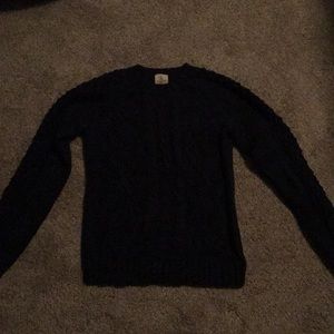 Navy blue sweater